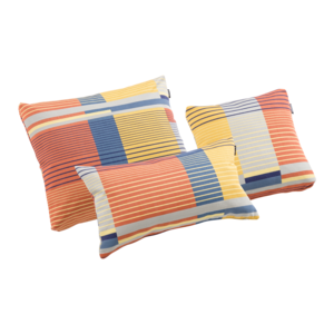 Set di cuscini stoffa Multicolor